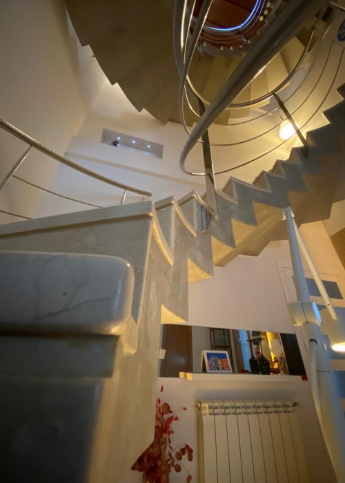 Construcción de escaleras Quebradas de Hormigón
