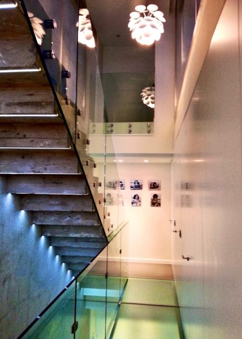 Construcción de escaleras Quebradas de Hormigón
